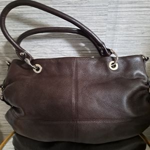 Tignanello leather hobo bag